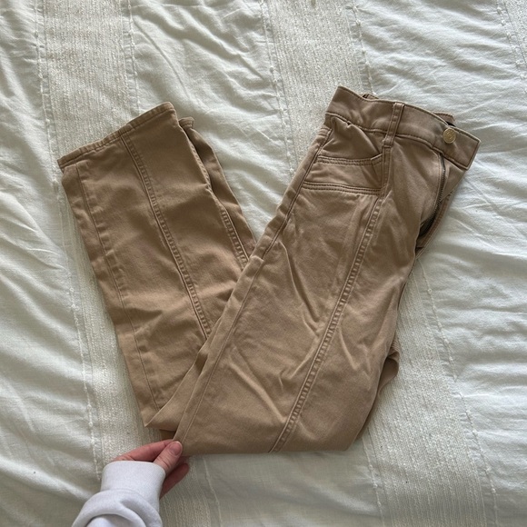 Express Straight Super High Rise Pants - Picture 6 of 15